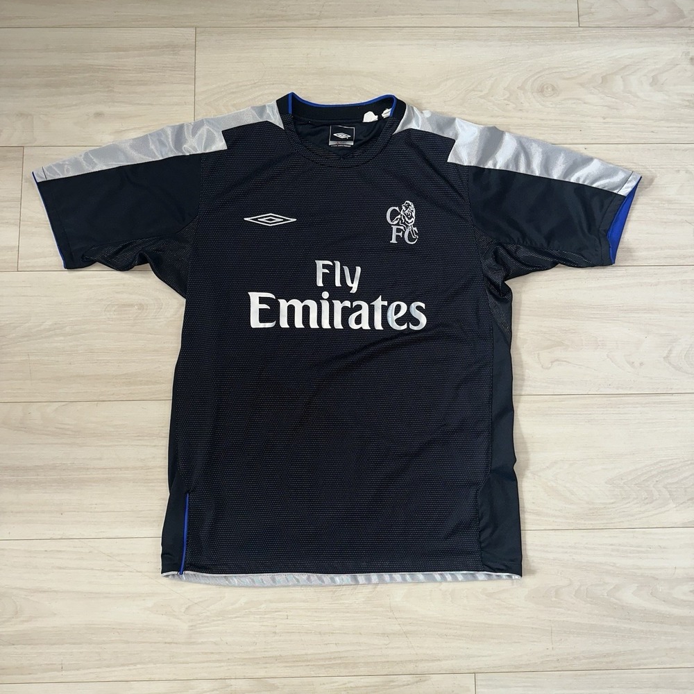 Chelsea FC 2004/2005 Away ORIGINAL Umbro VTG Rare Soccer Jersey Size Medium